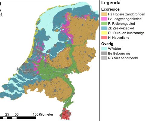 Fysisch-Geografische regio's